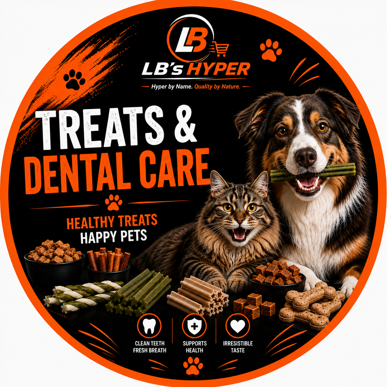 🦴 Treats & Dental Care