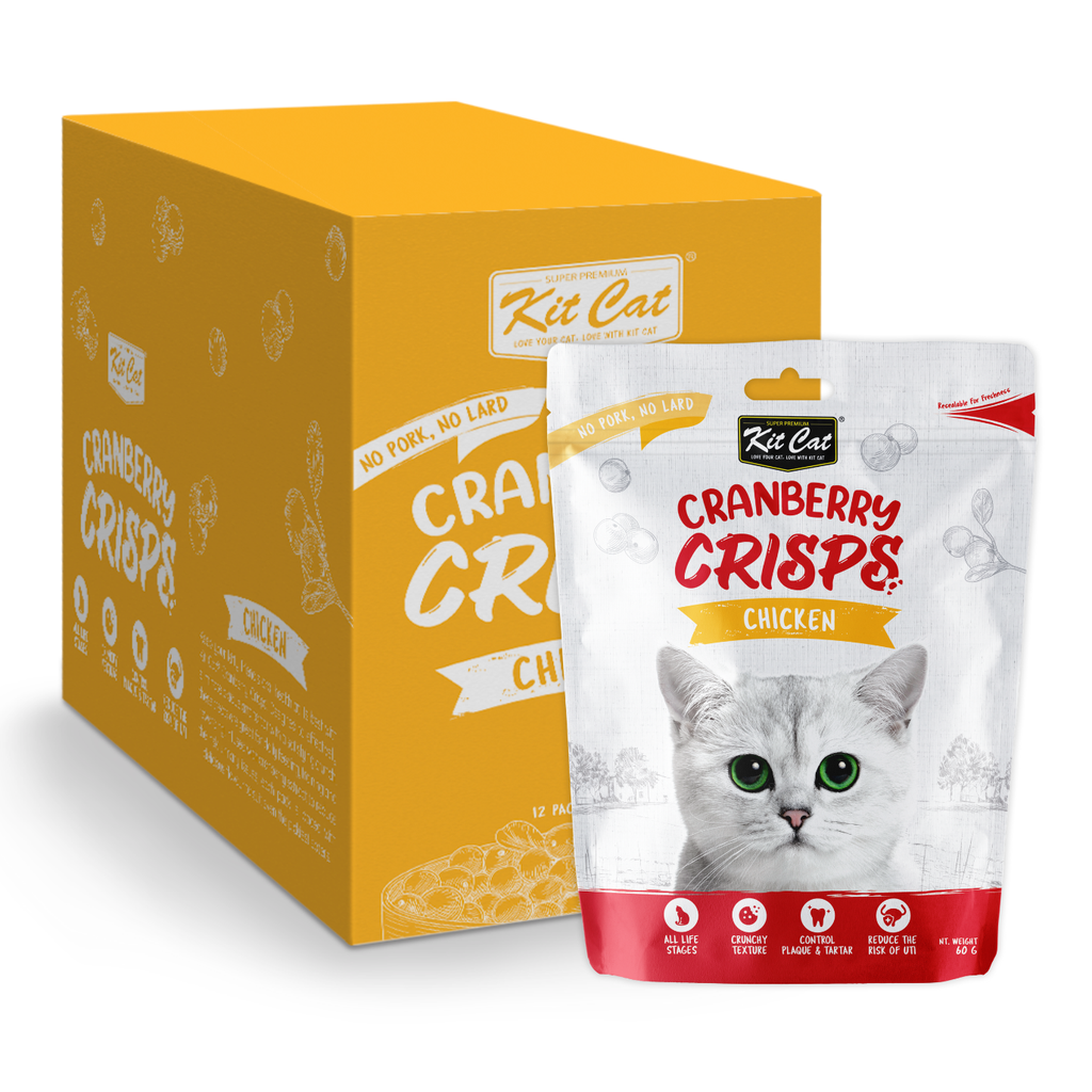 Kit Cat Cranberry Crisps Bulk Deal 12 × 60g
