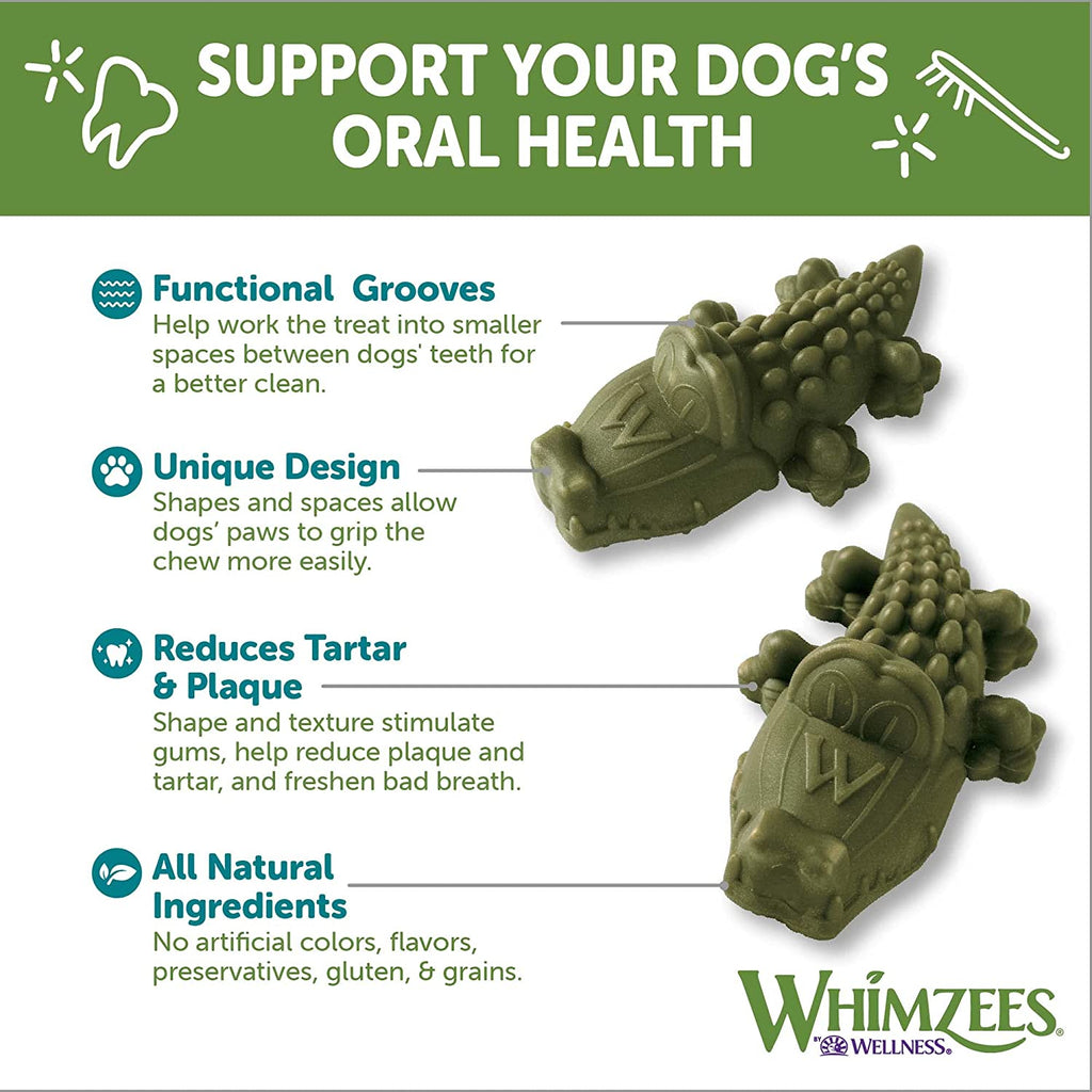 Whimzees Large Alligator Value Bag 6pc