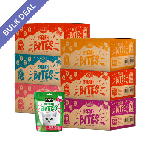 Kit Cat BreathBites Bulk Deal 12 × 60g