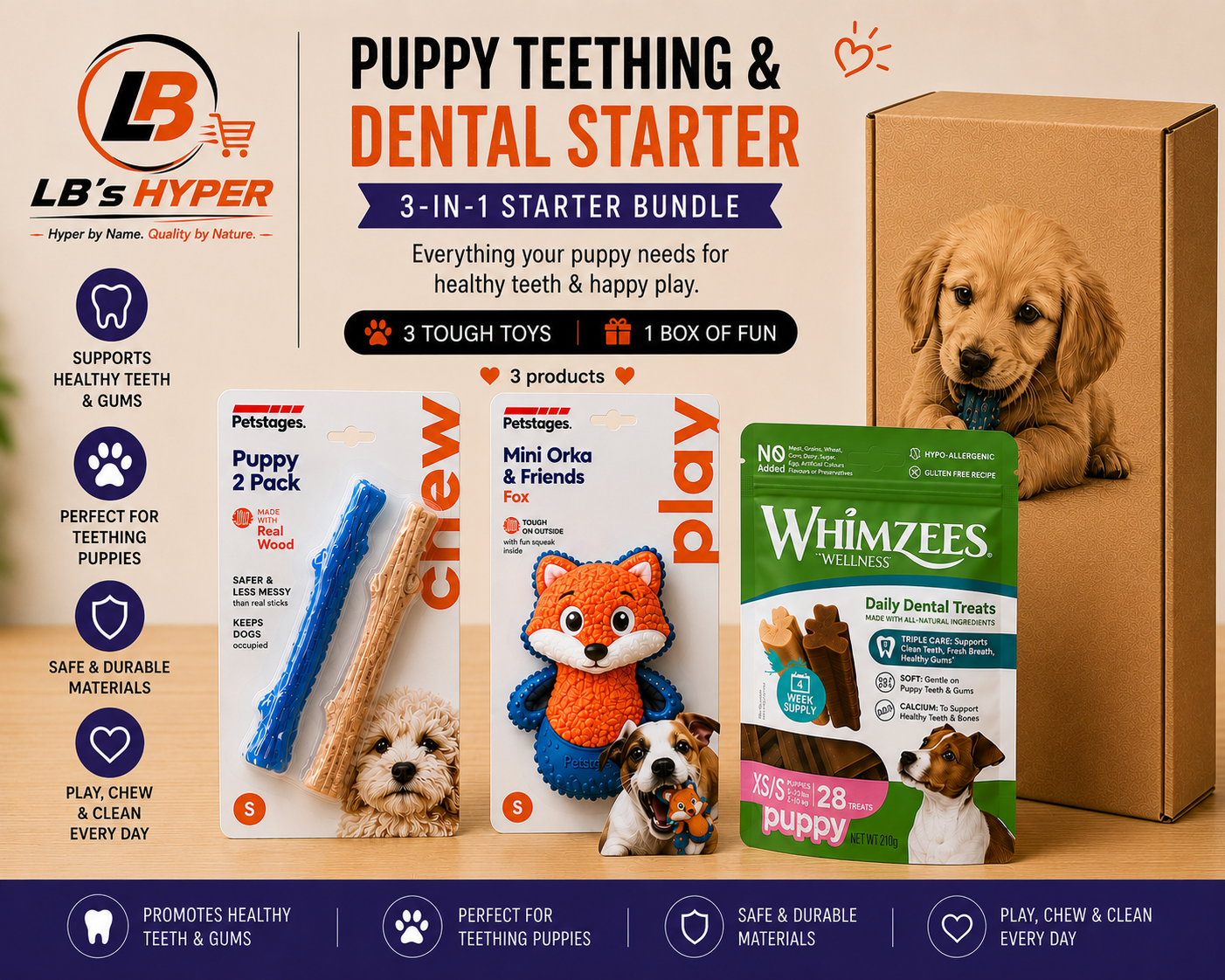 Puppy Teething & Dental Starter
