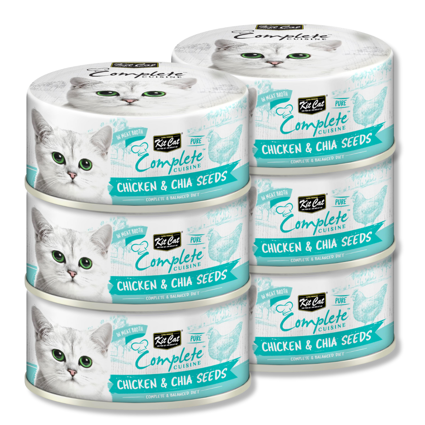 Kit Cat Complete Cuisine Bulk Deal 24 × 70g