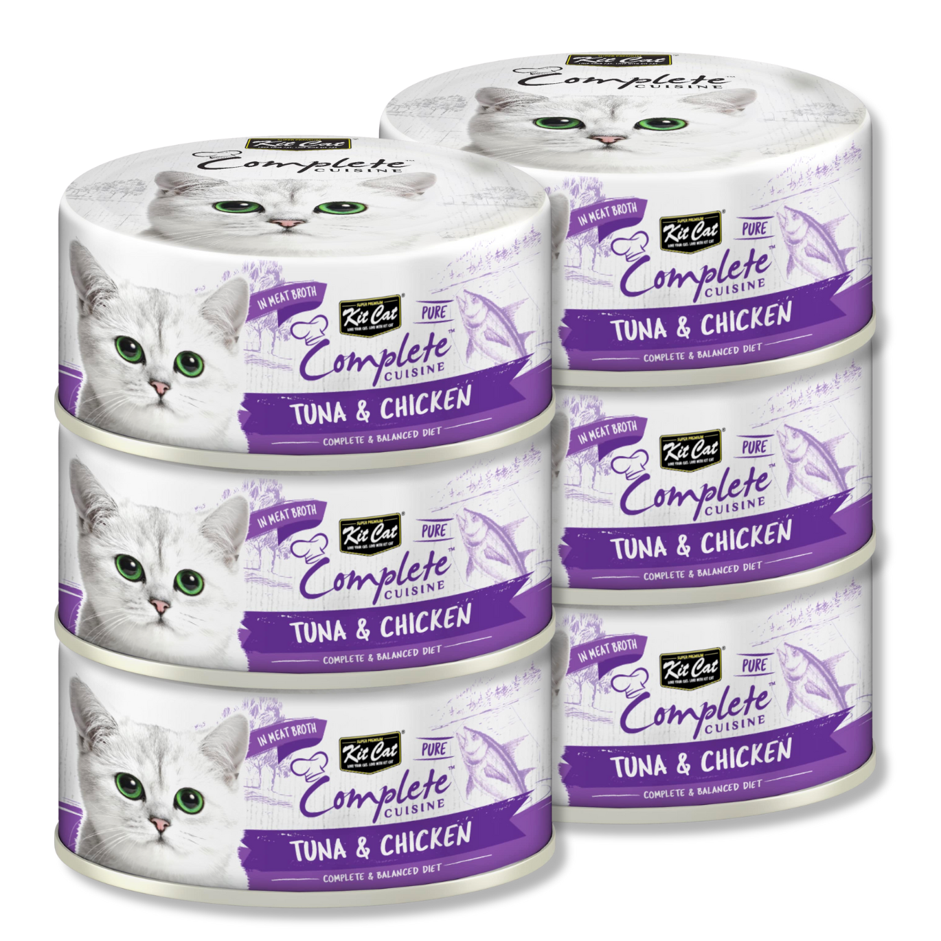 Kit Cat Complete Cuisine Bulk Deal 24 × 70g