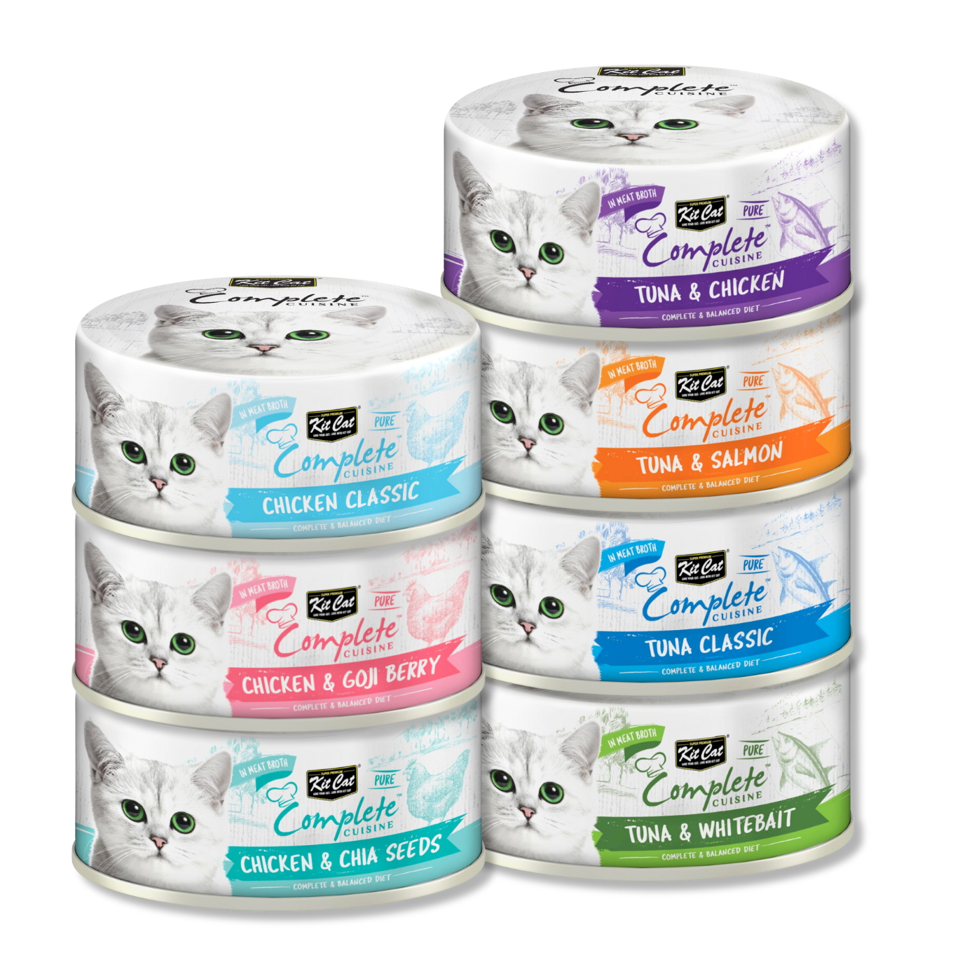 Kit Cat Complete Cuisine Wet Cat Food 70g – Chicken Classic