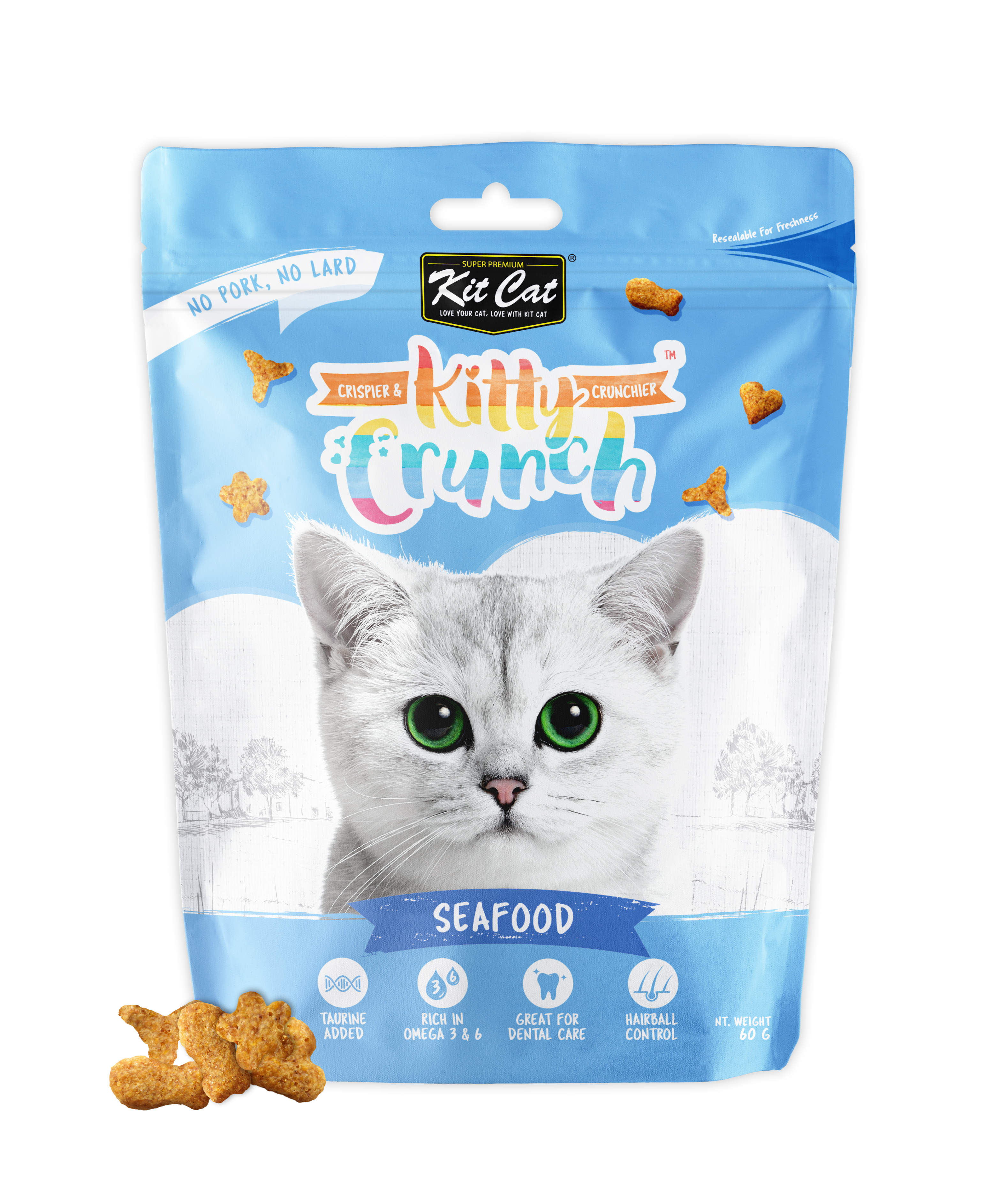 Kit Cat KittyCrunch Cat Treats 60g