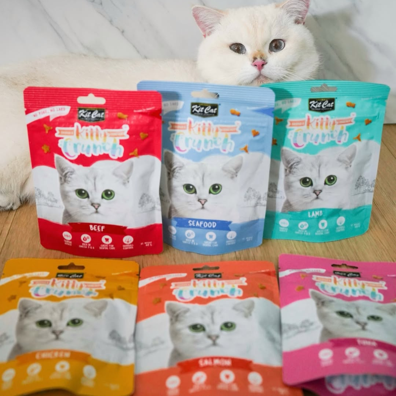 Kit Cat KittyCrunch Cat Treats 60g