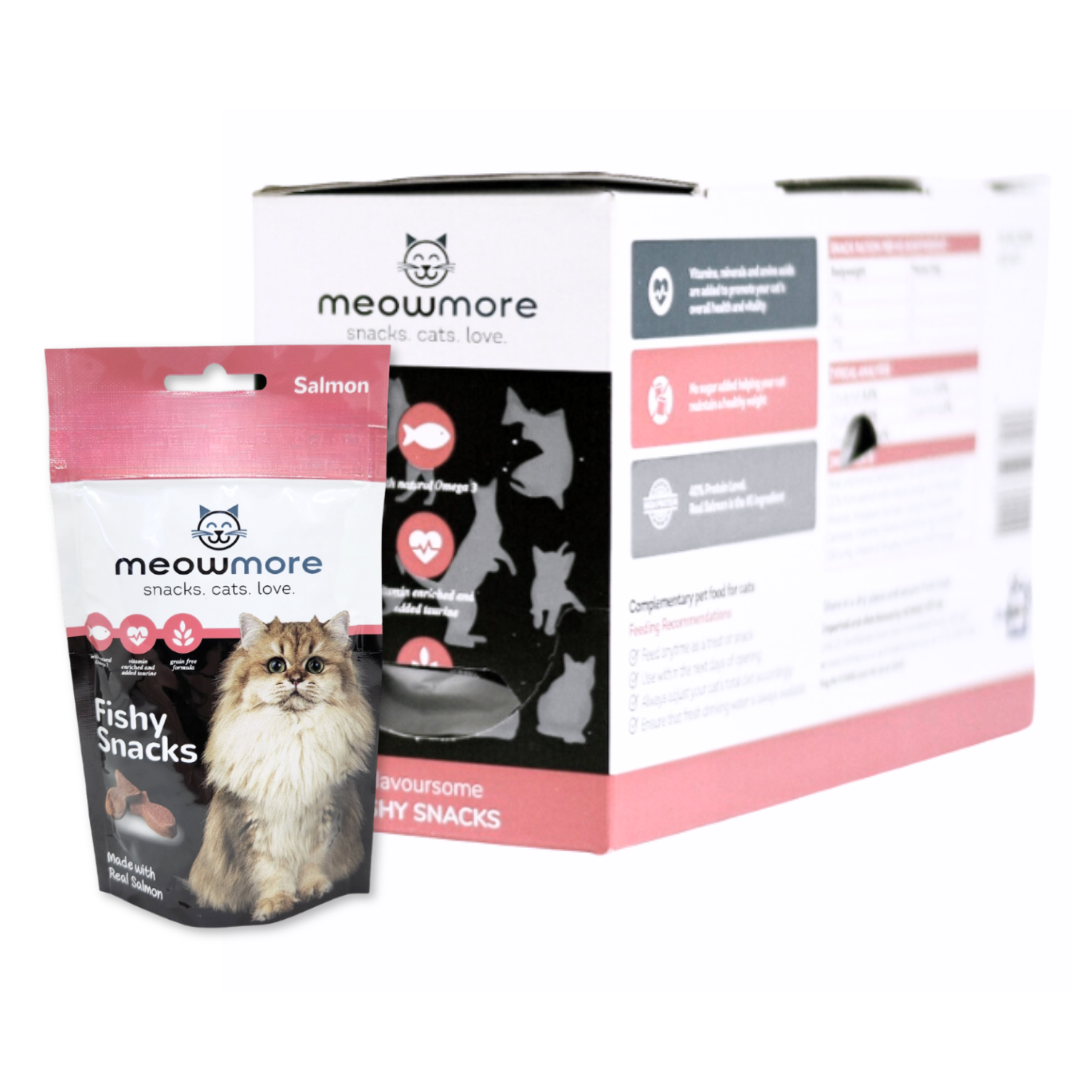 Meow More Meaty Snacks Bulk Deal 10 × 35g