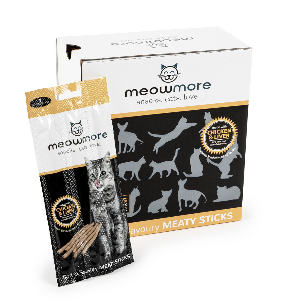 Meow More Cat Treat Sticks Bulk Deal 35 Sticks