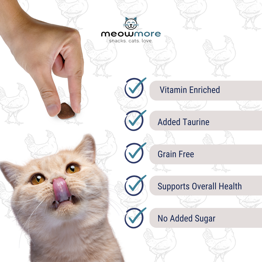Meow More Meaty Snacks 35g