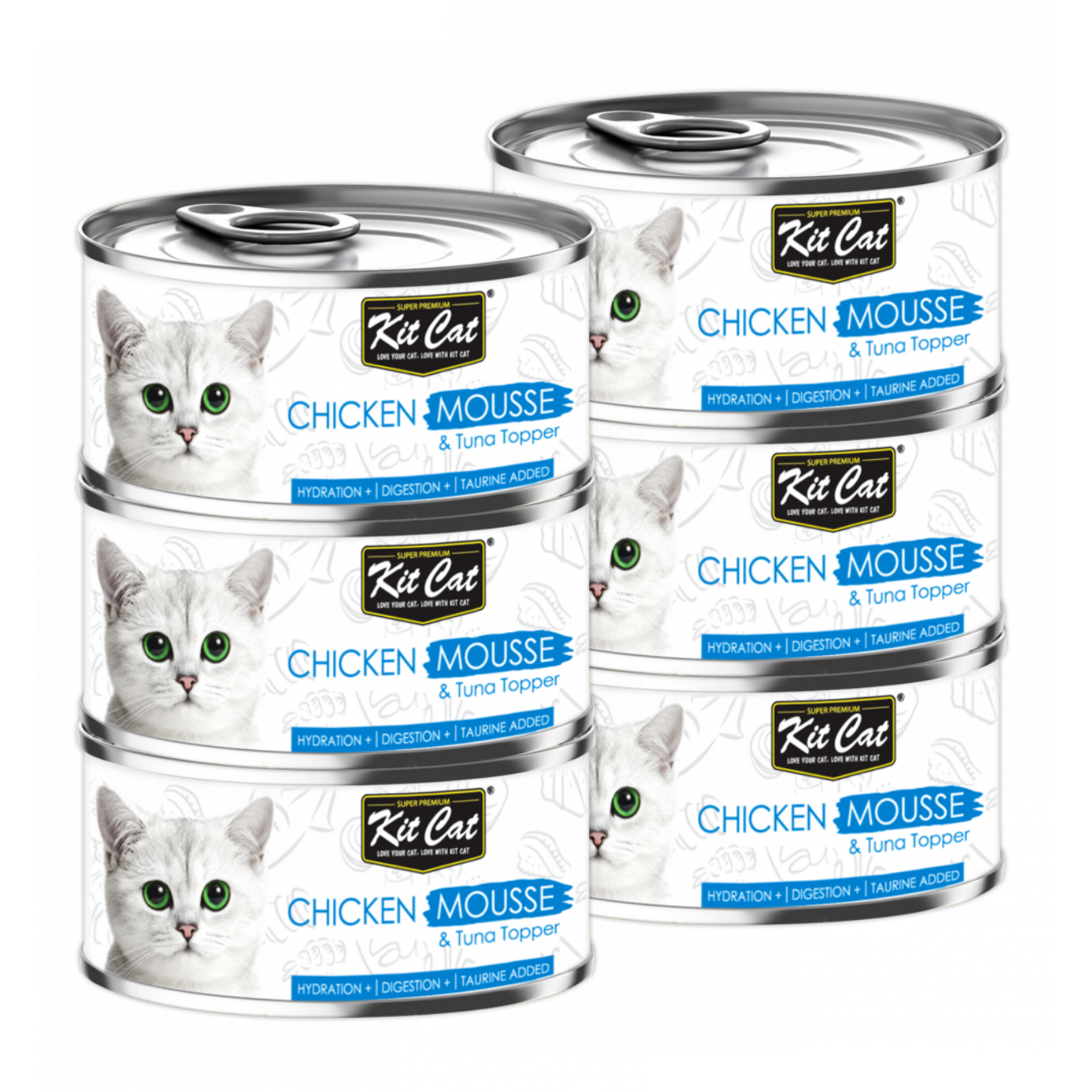 Kit Cat Mousse Bulk Deal 24 × 80g