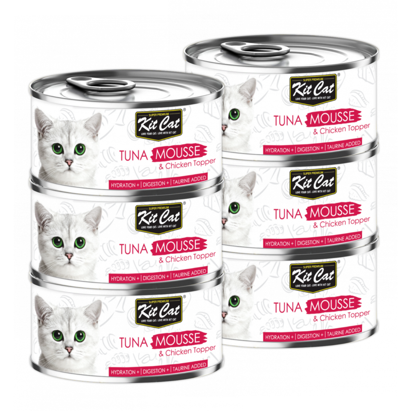 Kit Cat Mousse Bulk Deal 24 × 80g