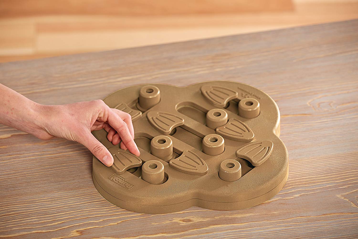 Nina Ottosson Dog Hide N' Slide Level 2 Interactive Dog Puzzle Toy
