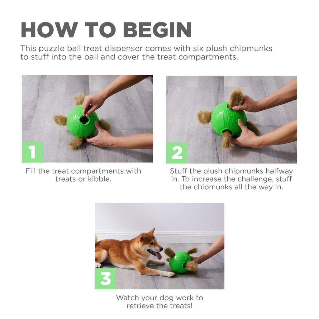 Nina Ottosson Dog Snuffle 'n Treat Ball