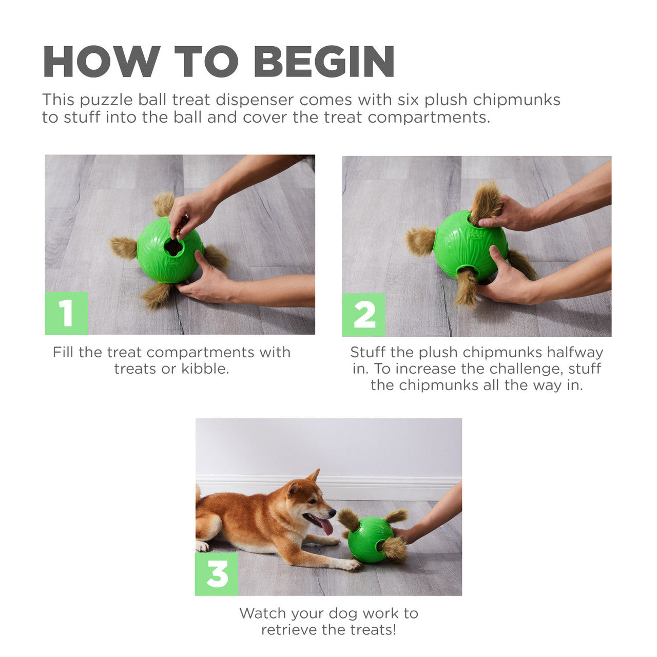 Nina Ottosson Dog Snuffle 'n Treat Ball