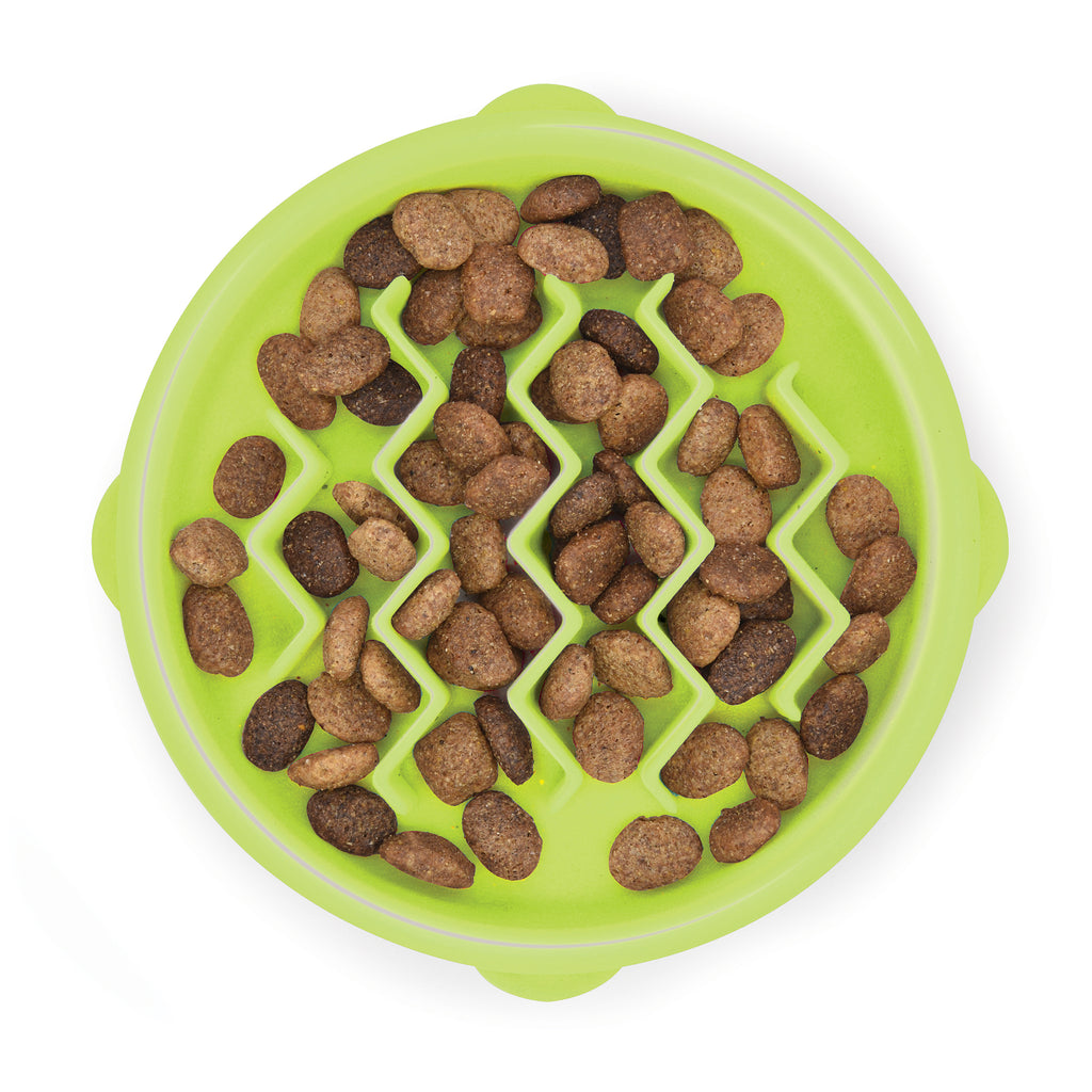 Outward Hound Cat Fun Feeder Tiny Green