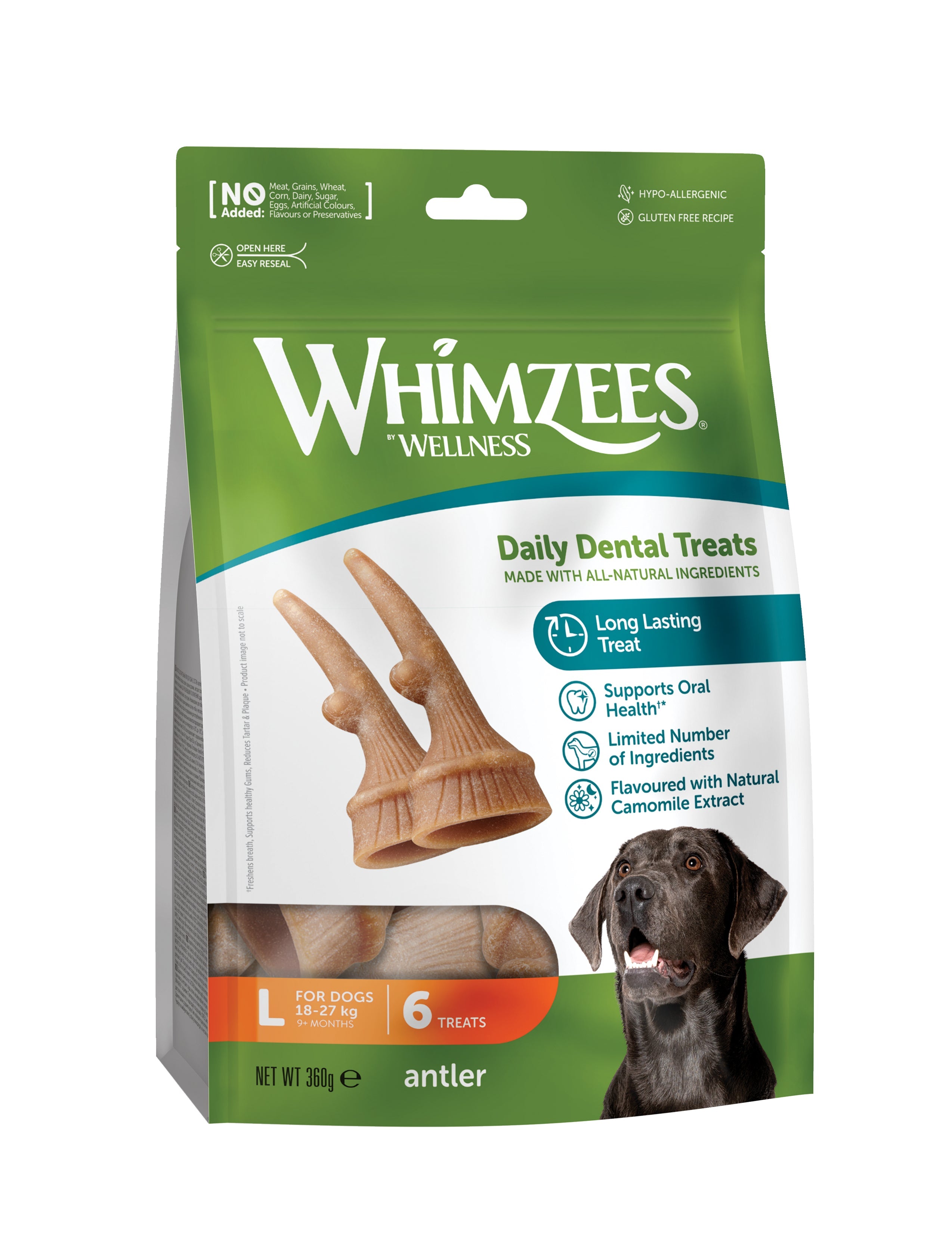 Whimzees Antler Value Bags