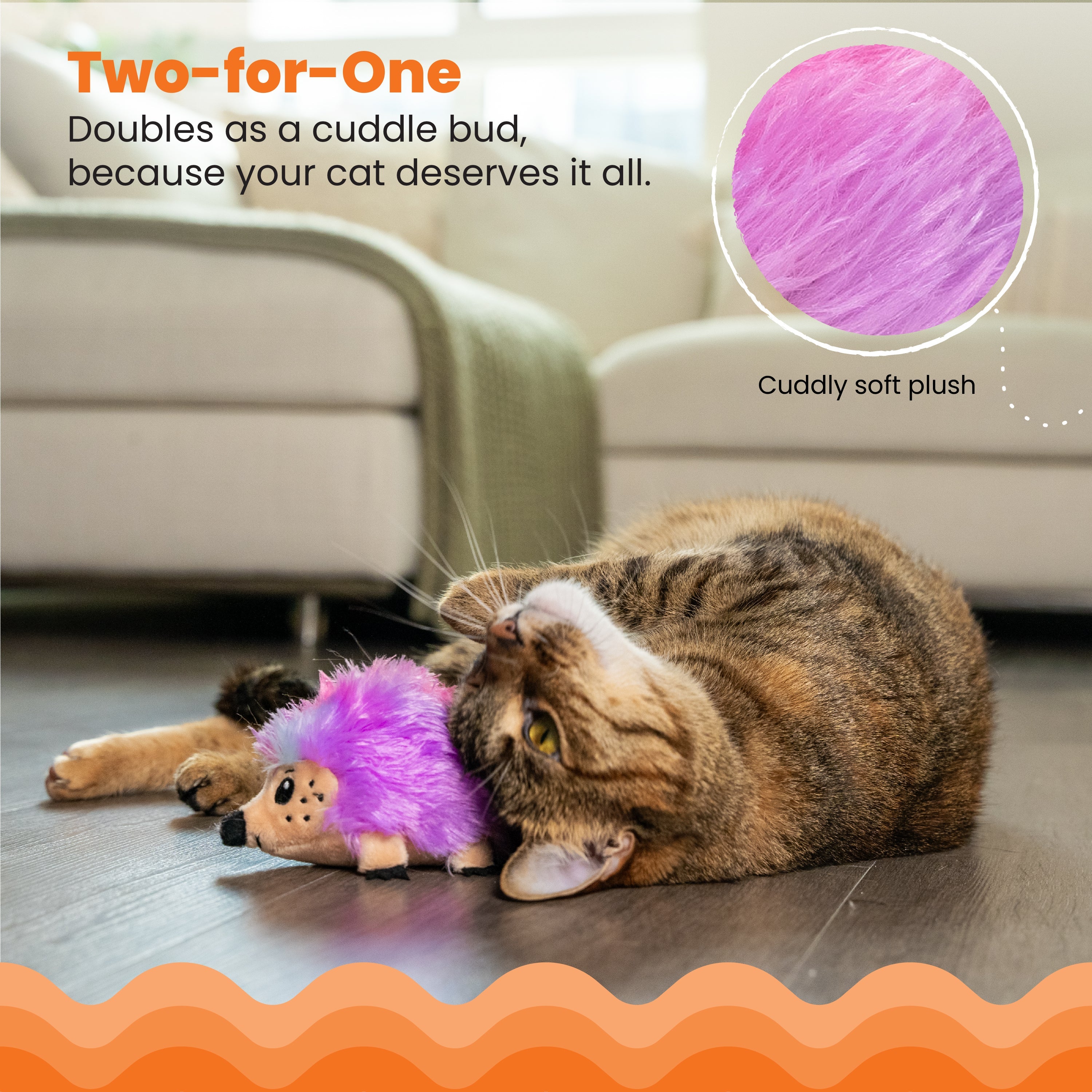 Catstages Catnip Plushies Hedgehog