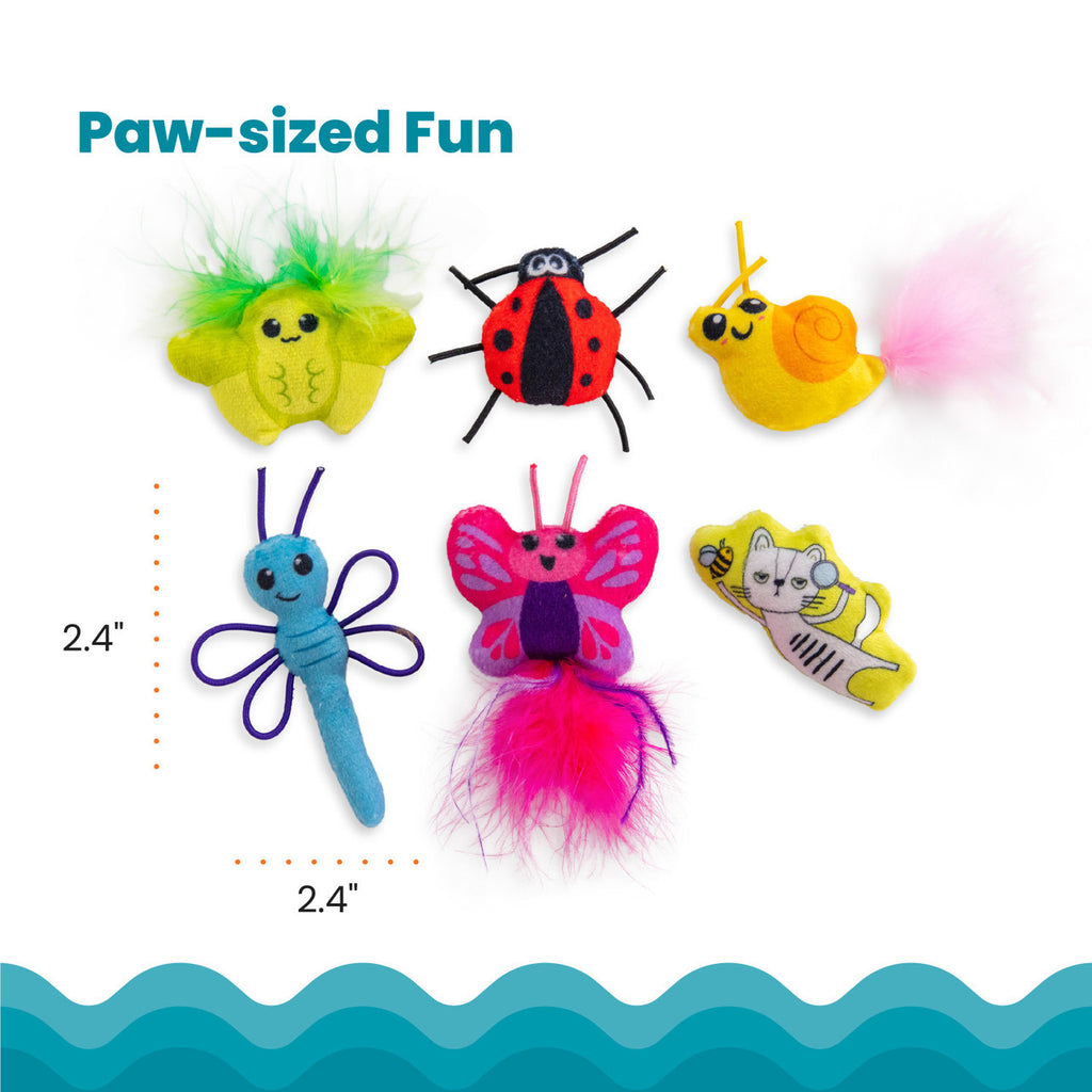 Petstages Cute As A Bug 6-Pack