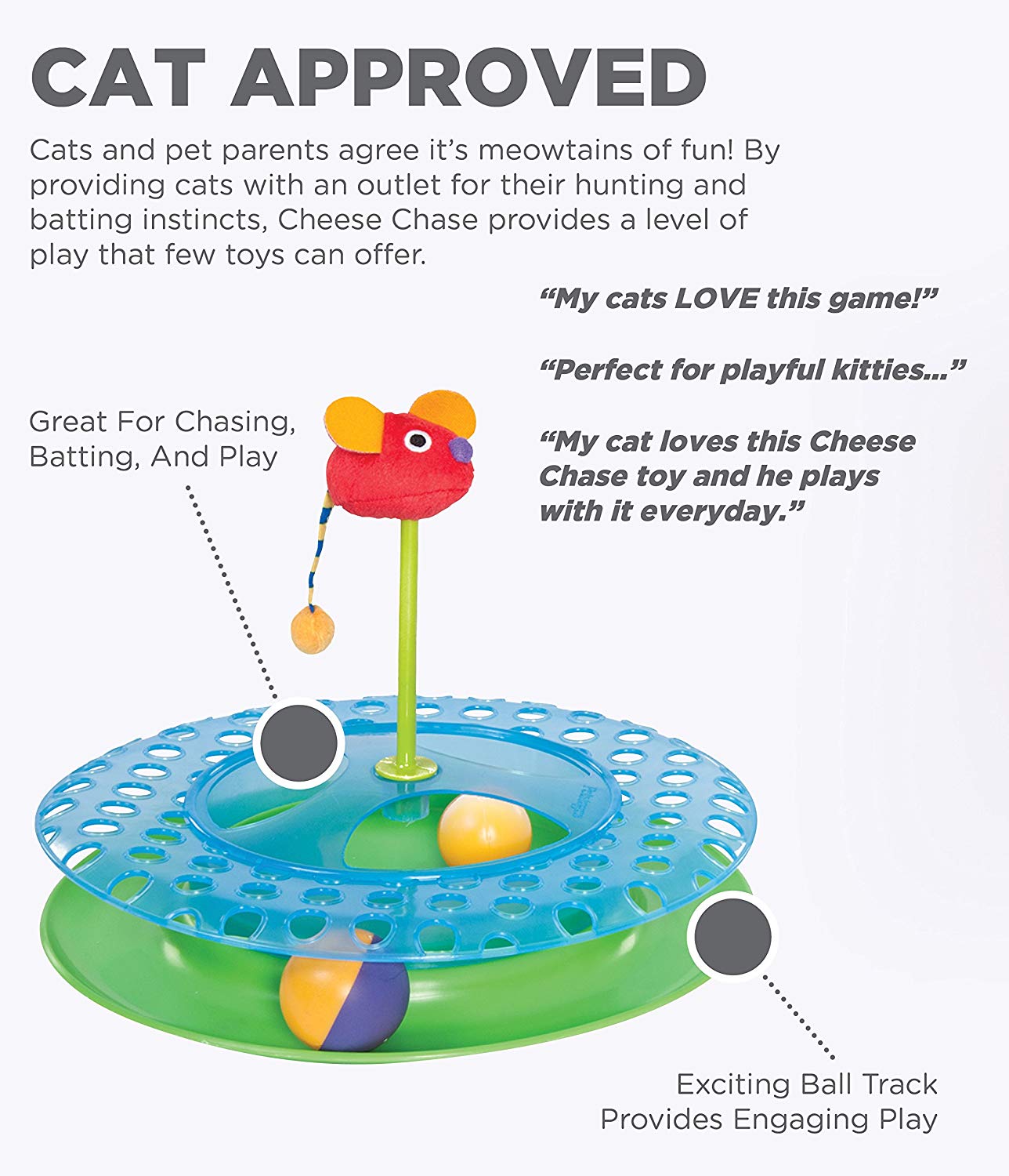 Catstages Cheese Chase