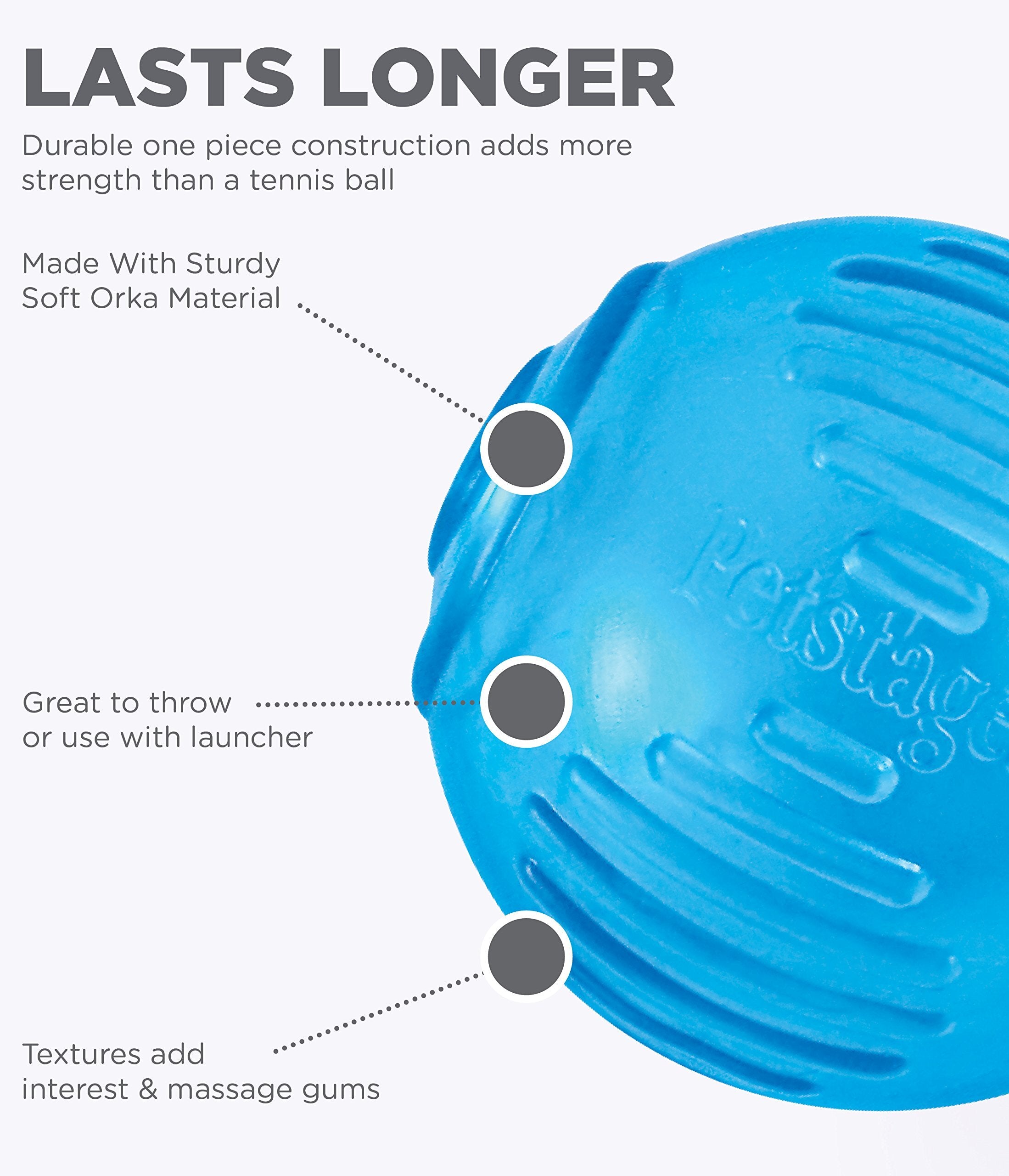 Petstages ORKA Tennis Ball