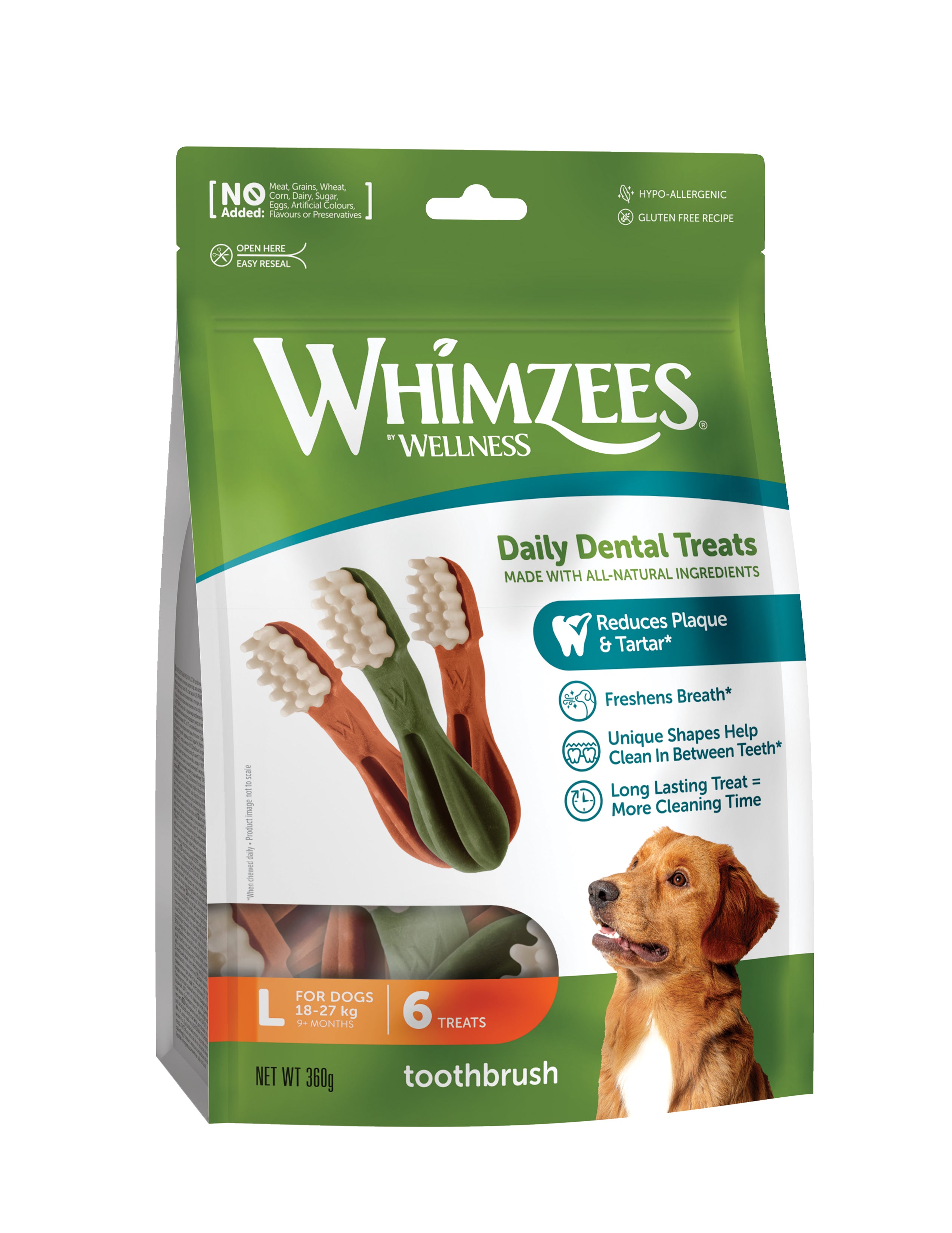 Whimzees Toothbrush Value Bags