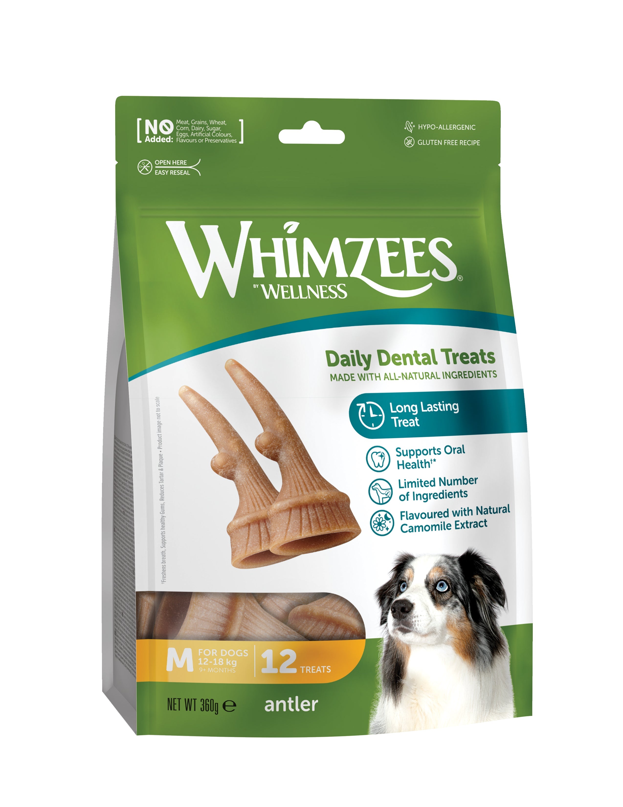 Whimzees Antler Value Bags