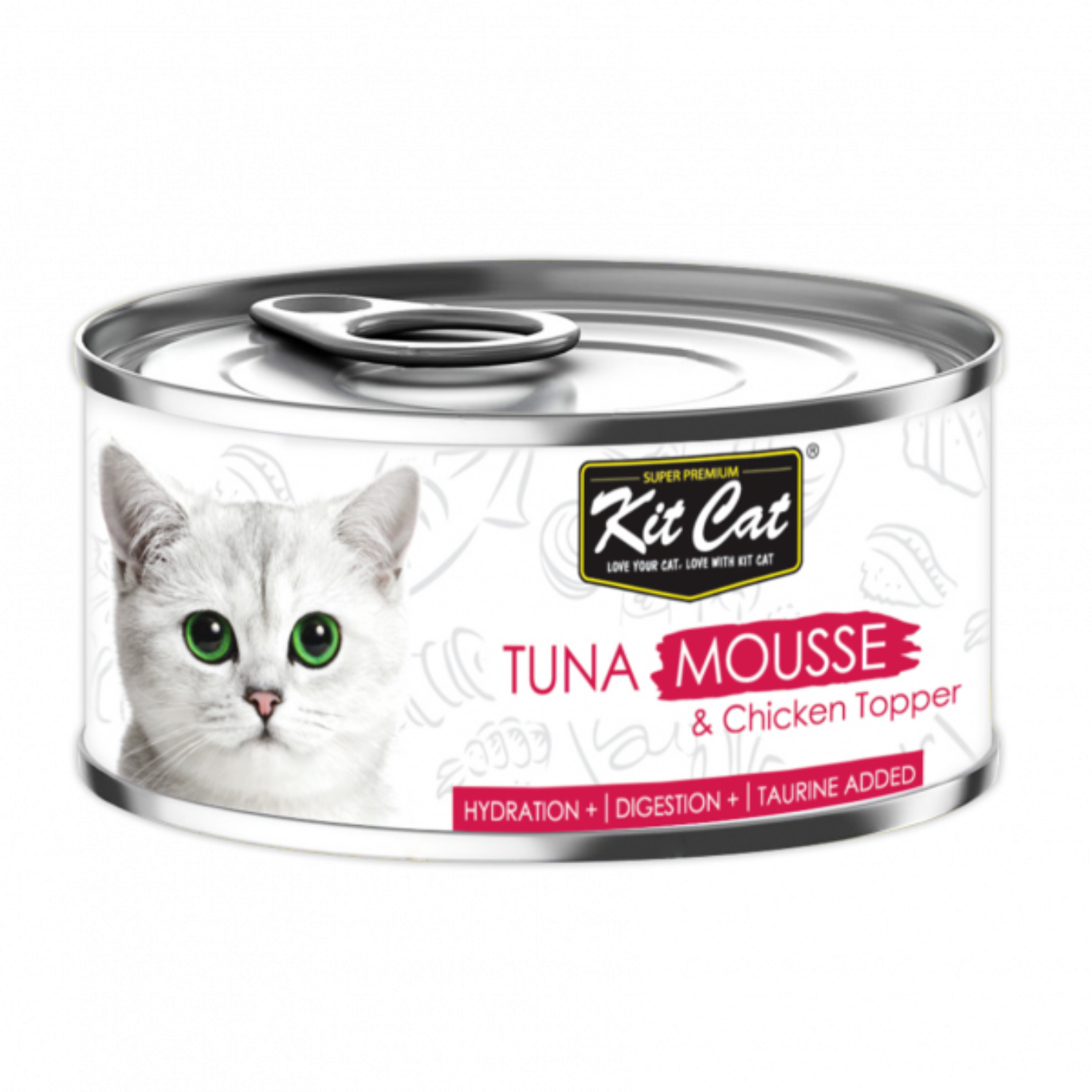Kit Cat Mousse Wet Cat Food 80g
