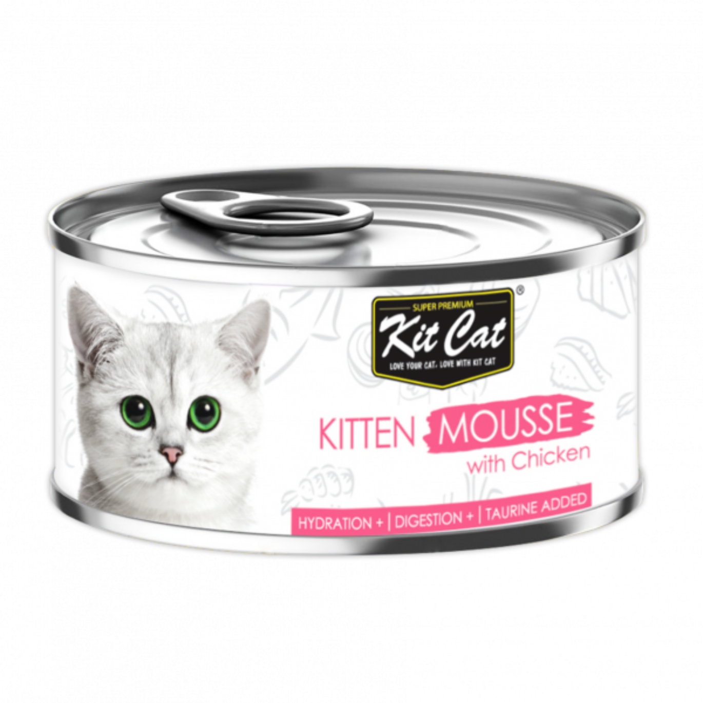 Kit Cat Mousse Wet Cat Food 80g